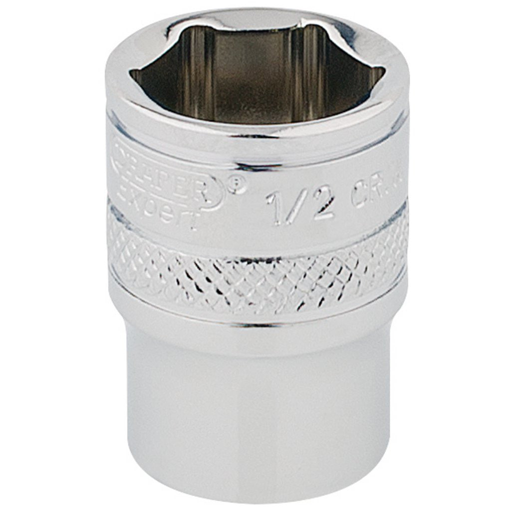 Draper Expert HI-TORQ® 6 Point Socket, 1/4" Sq. Dr., 1/2"  49010
