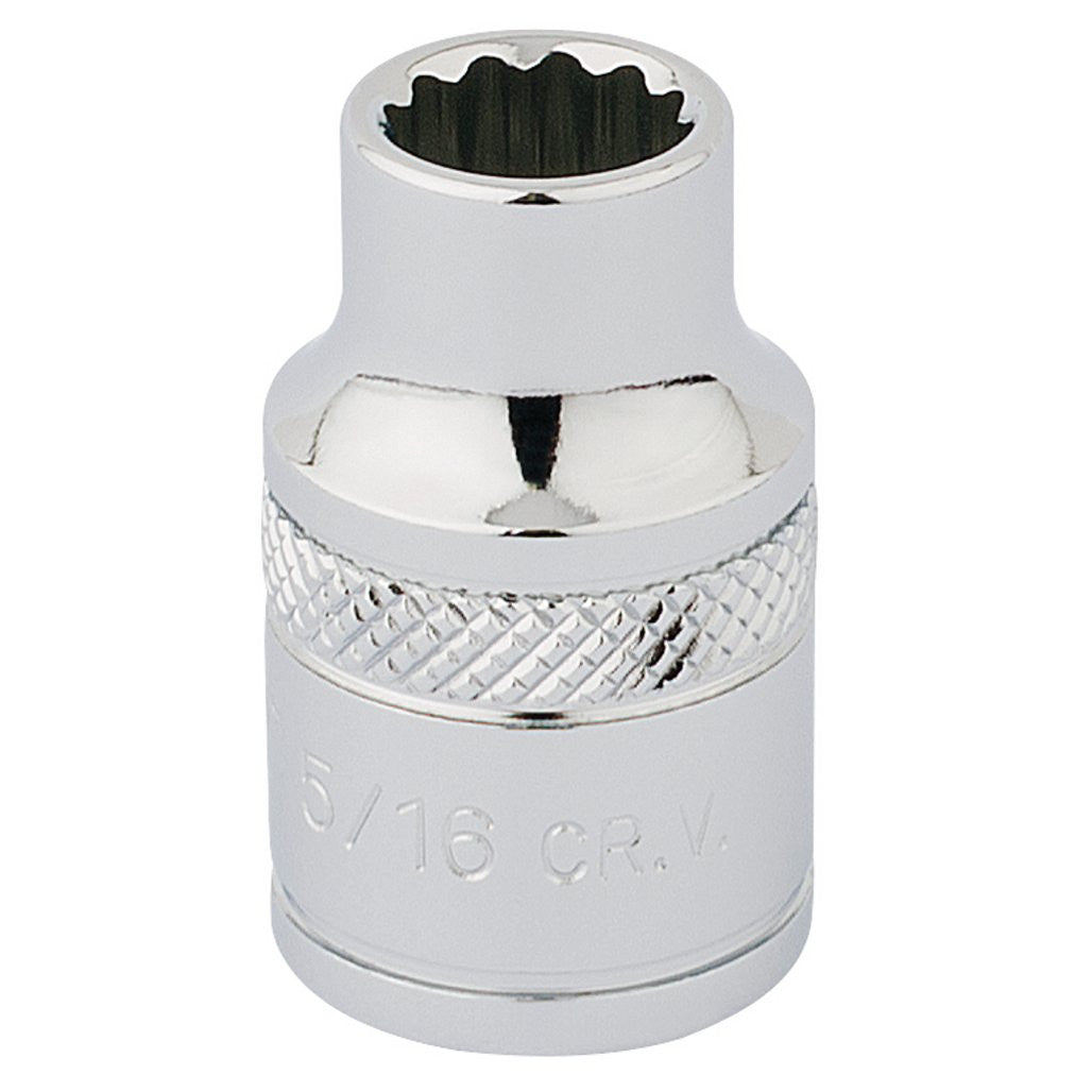 Draper Expert HI-TORQ® 12 Point Socket, 3/8" Sq. Dr., 5/16"  49016