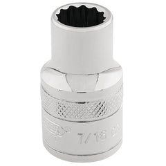 Draper Expert HI-TORQ® 12 Point Socket, 3/8" Sq. Dr., 7/16"  49018