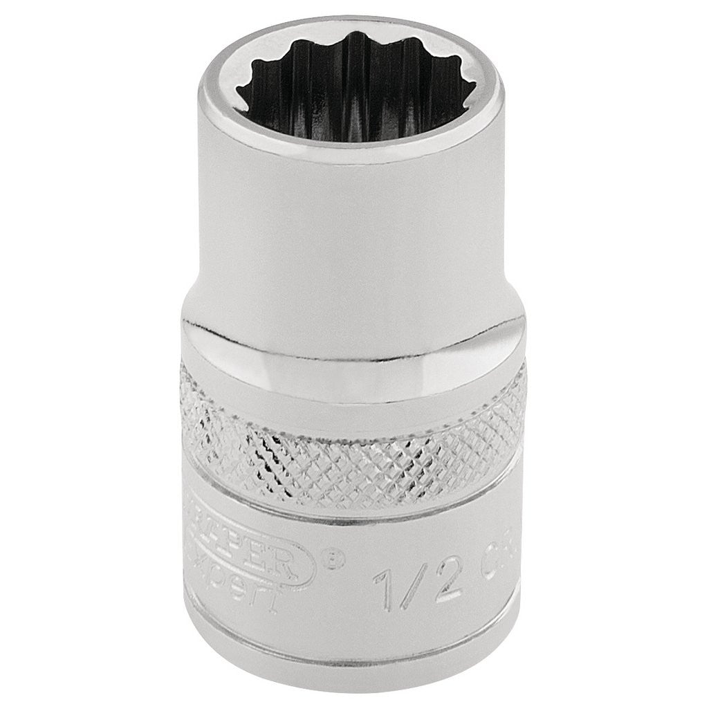 Draper Expert HI-TORQ® 12 Point Socket, 3/8" Sq. Dr., 1/2"  49387