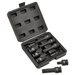 Draper Tamper Proof Impact Spline Set, 1/2" Sq. Dr. (8 Piece)  49460