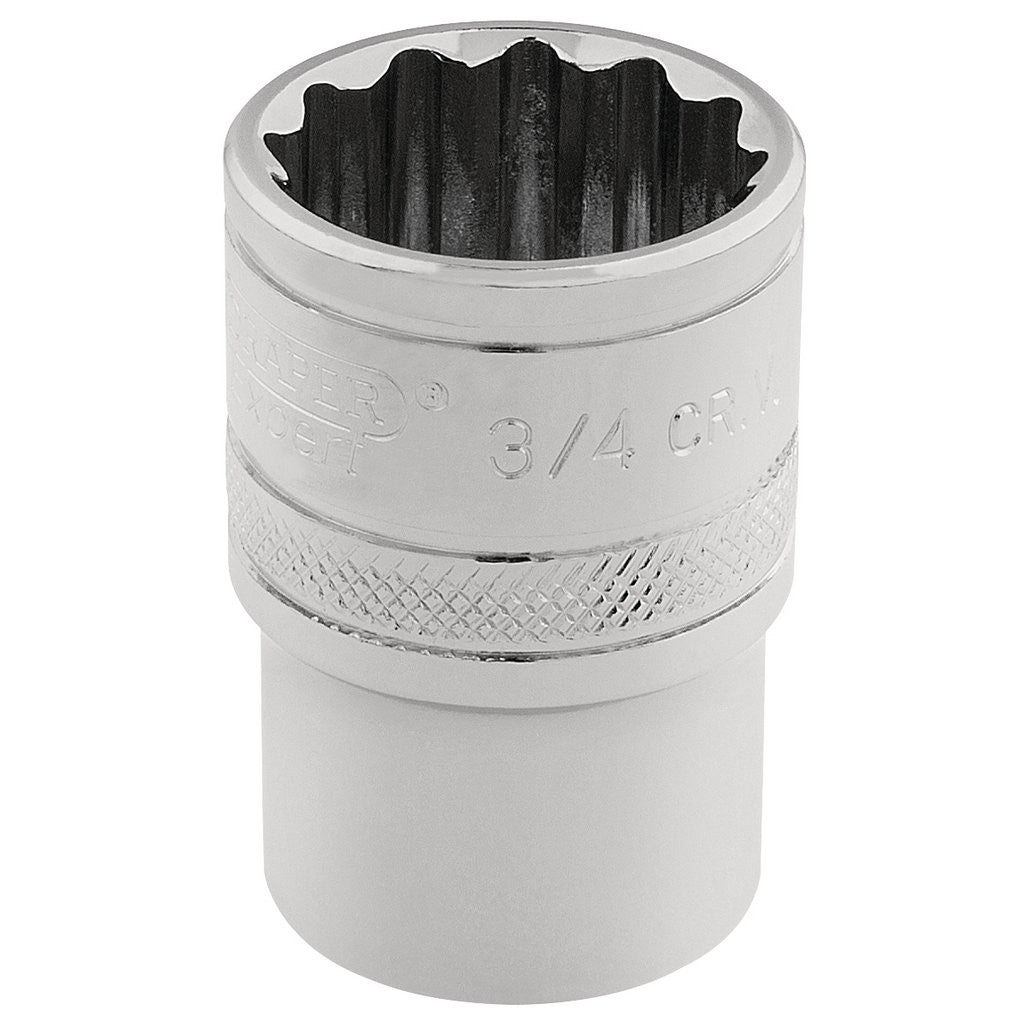 Draper Expert HI-TORQ® 12 Point Socket, 3/8" Sq. Dr., 3/4"  49481