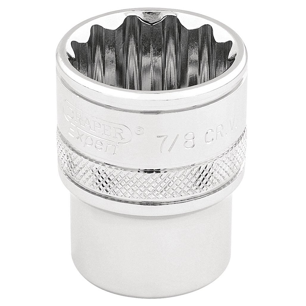 Draper Expert HI-TORQ® 12 Point Socket, 3/8" Sq. Dr., 7/8"  49483