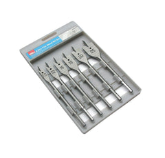 Hilka 6 pce Flat Wood Bit Set 49600006
