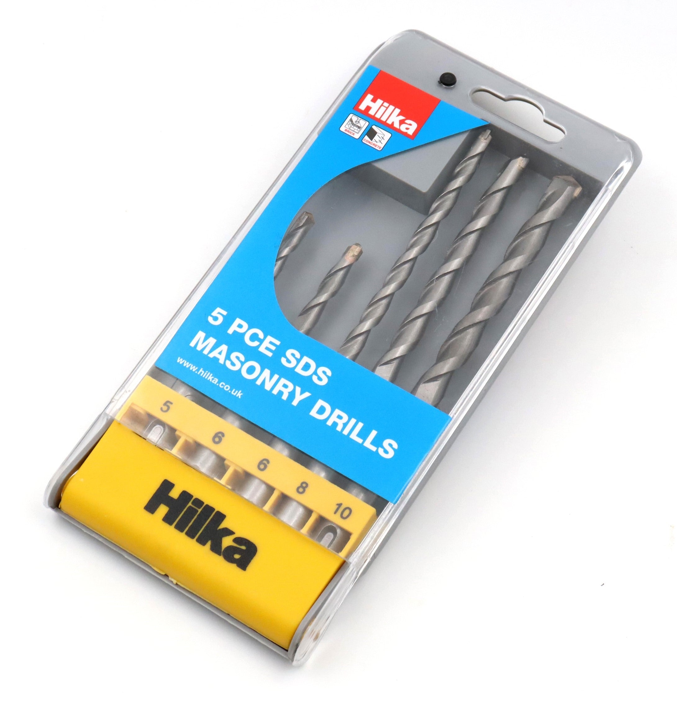 Hilka 5 pce SDS Masonry Drills 49700005