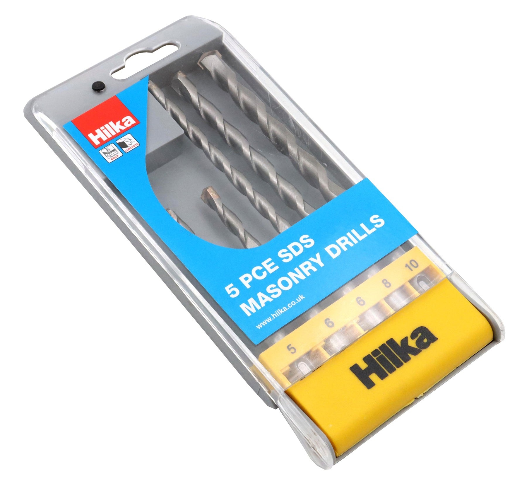 Hilka 5 pce SDS Masonry Drills 49700005