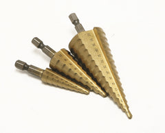 Hilka 3 pce HSS Step Drill Set 49706903
