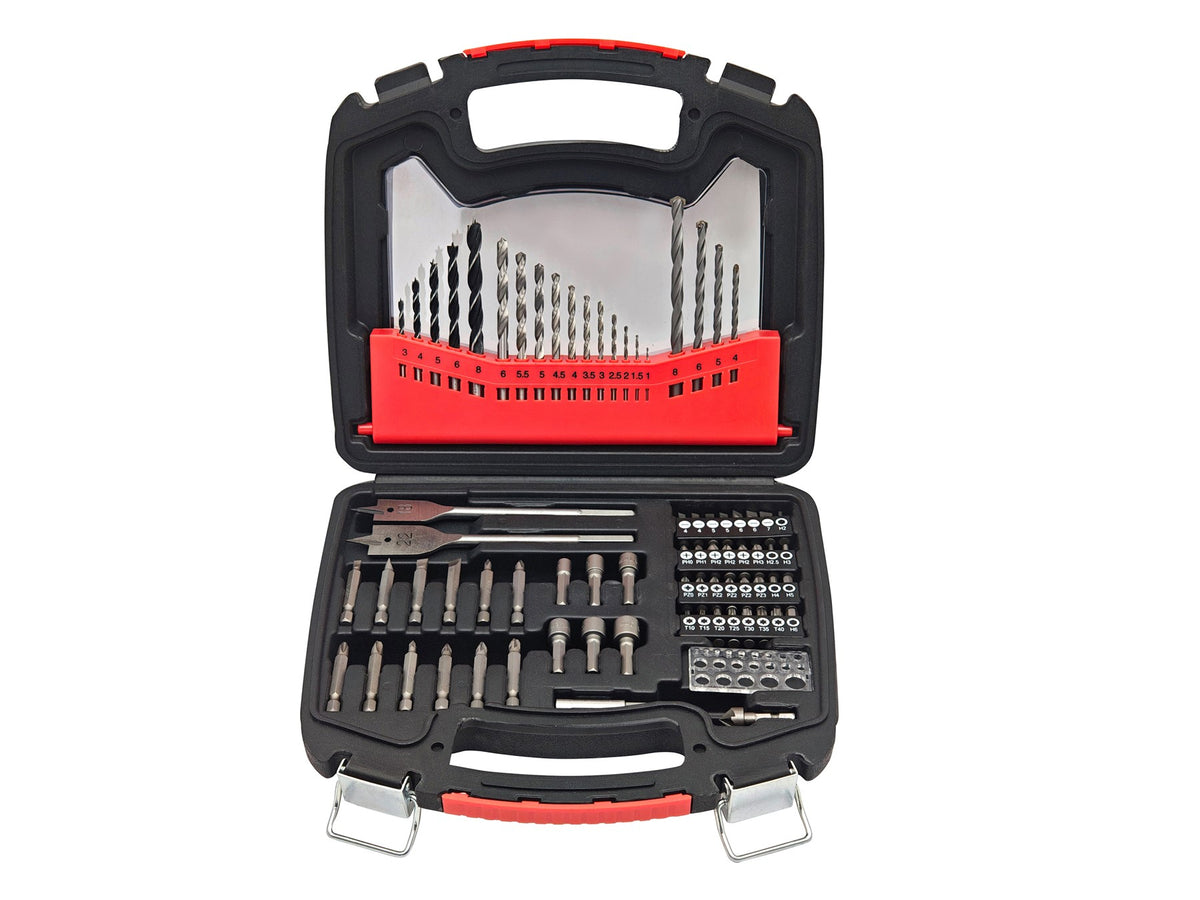 Hilka 75 pce Drill Bit And Accessory Kit 49707075