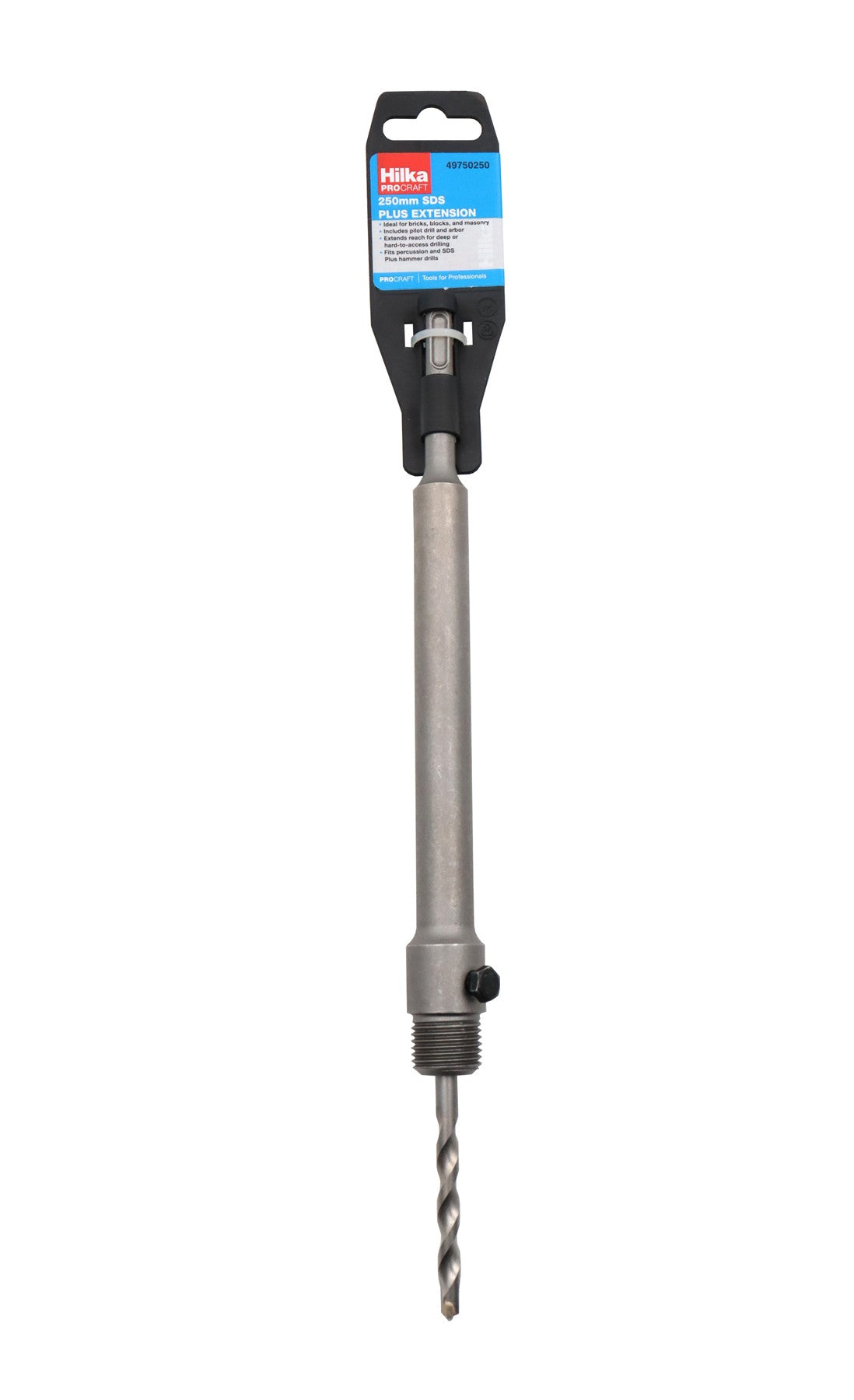 Hilka 250mm SDS Plus Extension 49750250