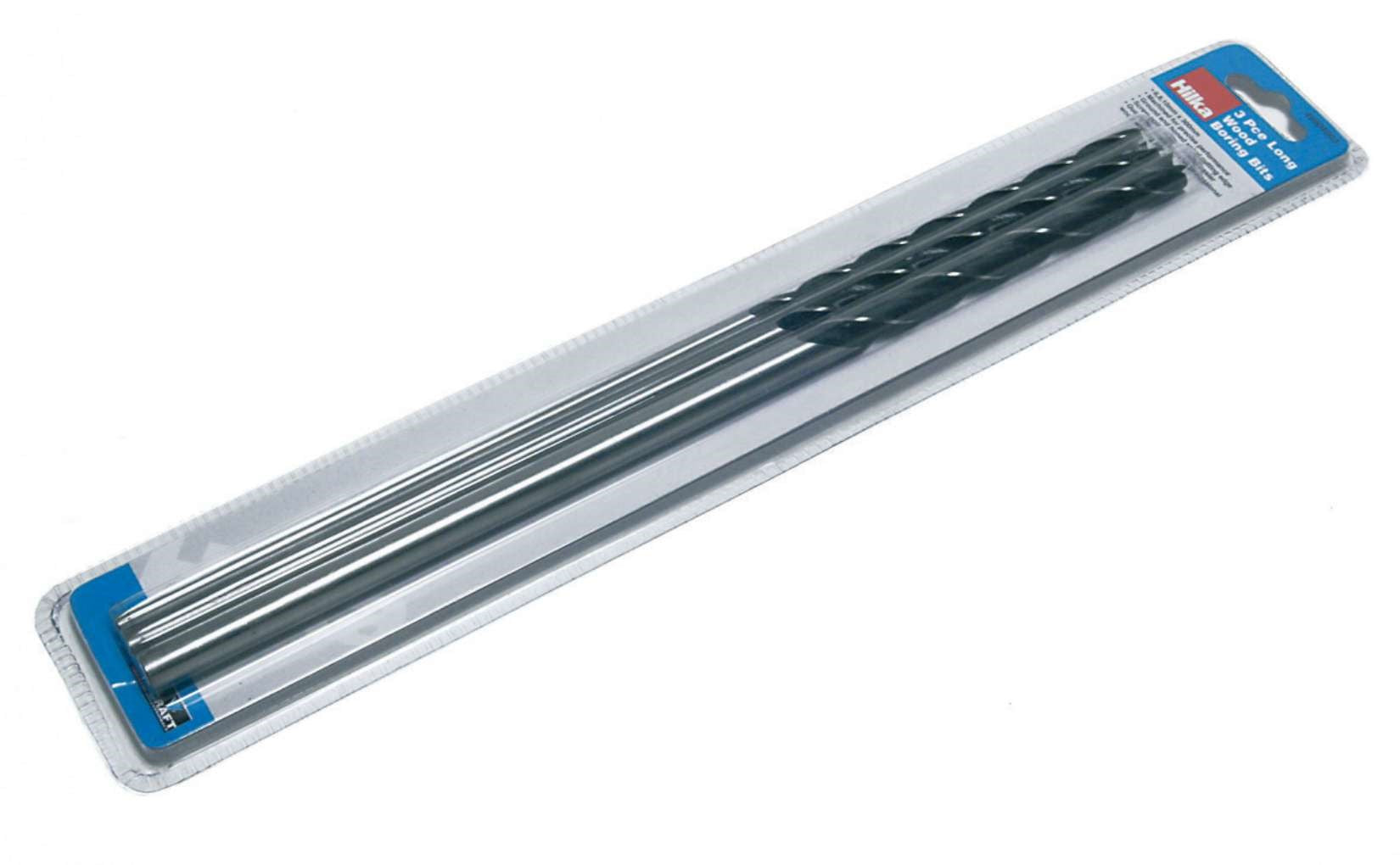 Hilka 3 pce Long Wood Boring Bits 49904003