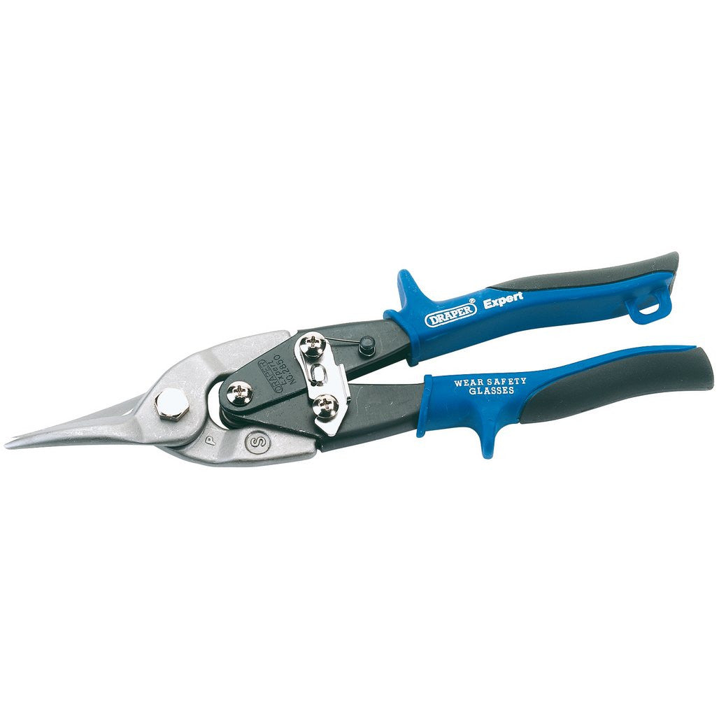 Draper Expert Soft Grip Compound Action Tin Snips, 250mm  49905