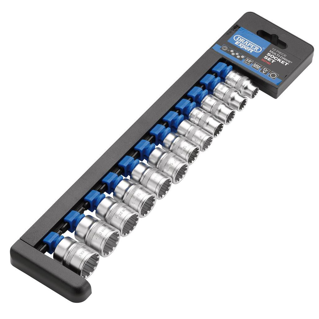 Draper Expert Multi-Drive® Socket Set, 3/8" Sq. Dr. (12 Piece)  50160