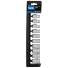 Draper Expert Metric Socket Set, 1/2" Sq. Dr. (10 Piece)  50236