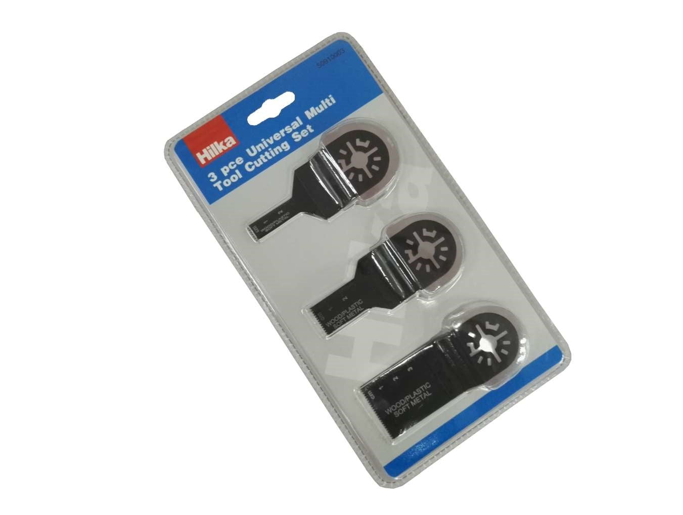 Hilka 3 pce Universal Multi Tool Cutting Set 50910003