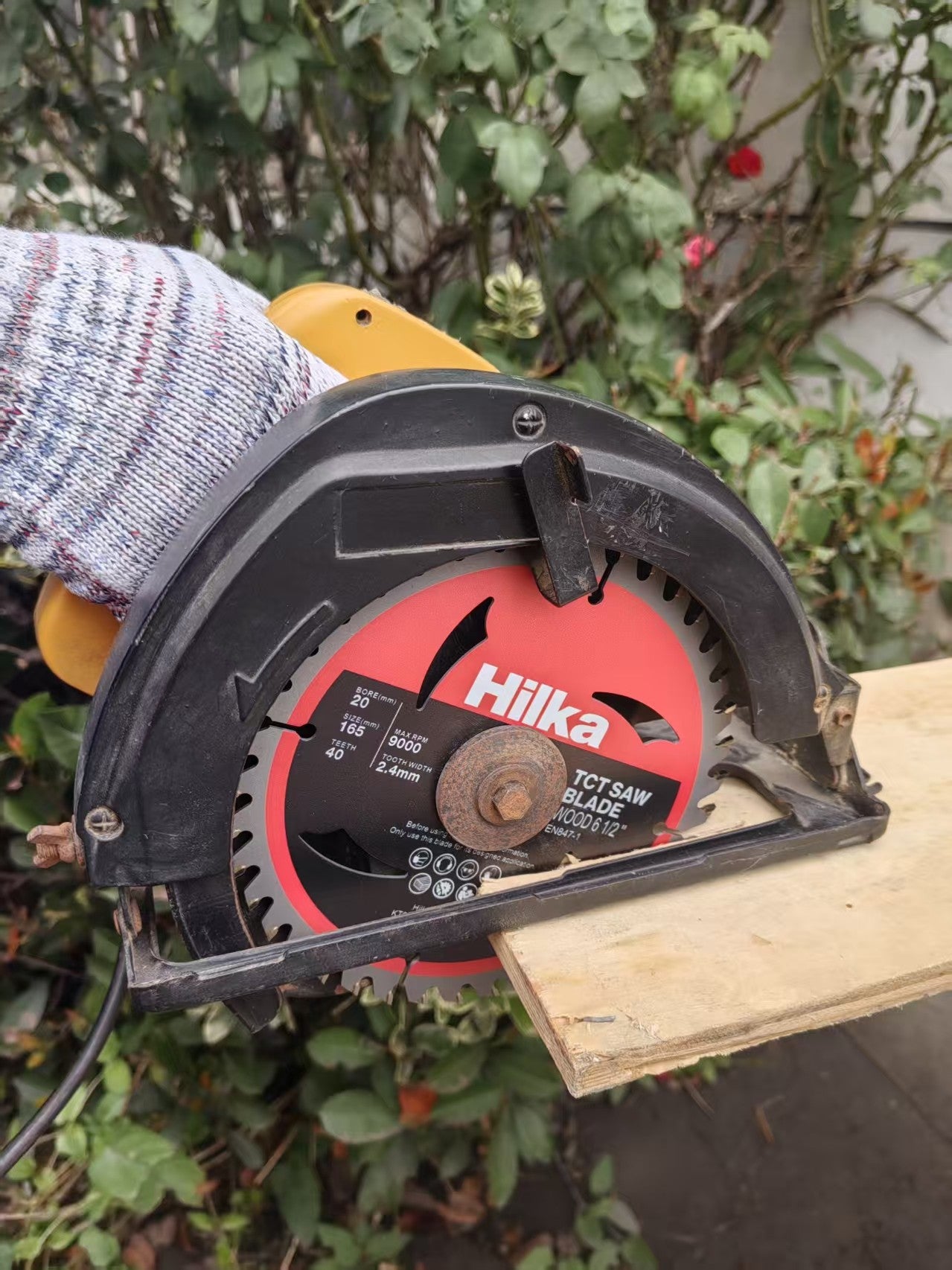 Hilka 6 1/2" (165mm) TCT Saw Blade 24 TPI 51016524
