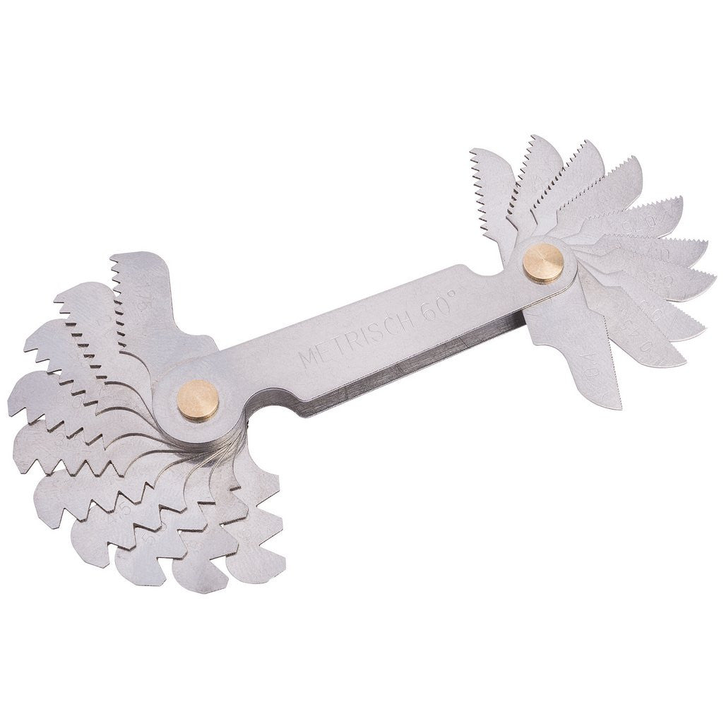 Draper 20 Blade Screwpitch Gauge Set, 0.4 - 6mm  51070