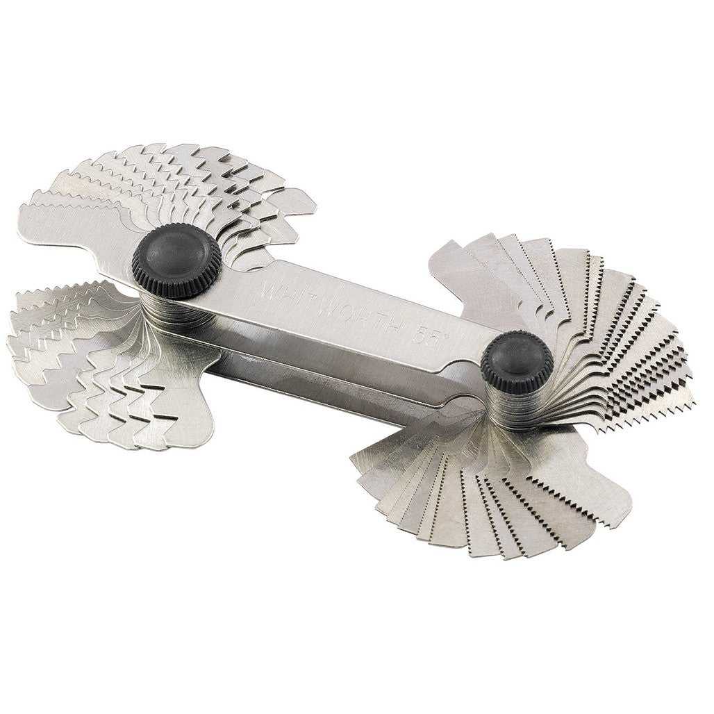Draper 52 Blade 4-62 BSW Screwpitch Gauge Set, 0.25 - 6mm   51072