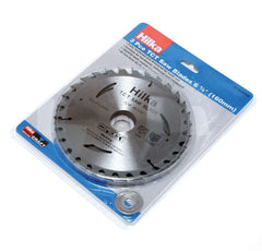 Hilka 3 pce 6 1/4" (160mm) TCT Saw Blades 51160003