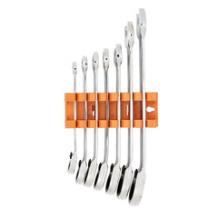 Draper HI-TORQ® Metric Reversible Ratcheting Combination Spanner Set (7 Piece)  51179