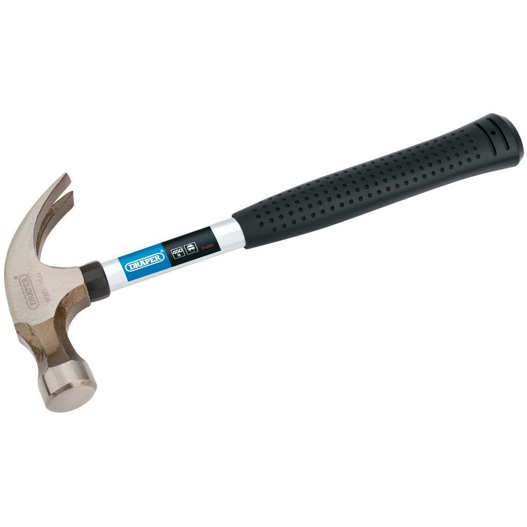 Draper Claw Hammer with Steel Tubular Shaft, 450g/16oz  51223