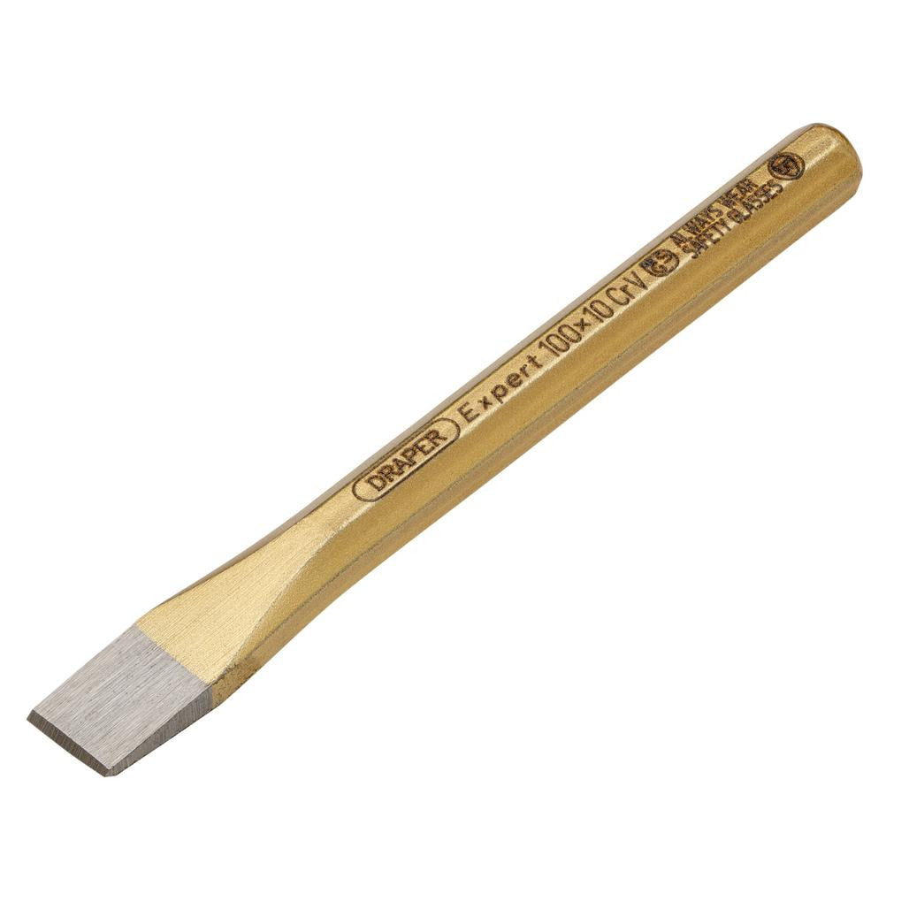 Draper Expert Octagonal Flat Cold Chisel, 10 x 100mm  51538