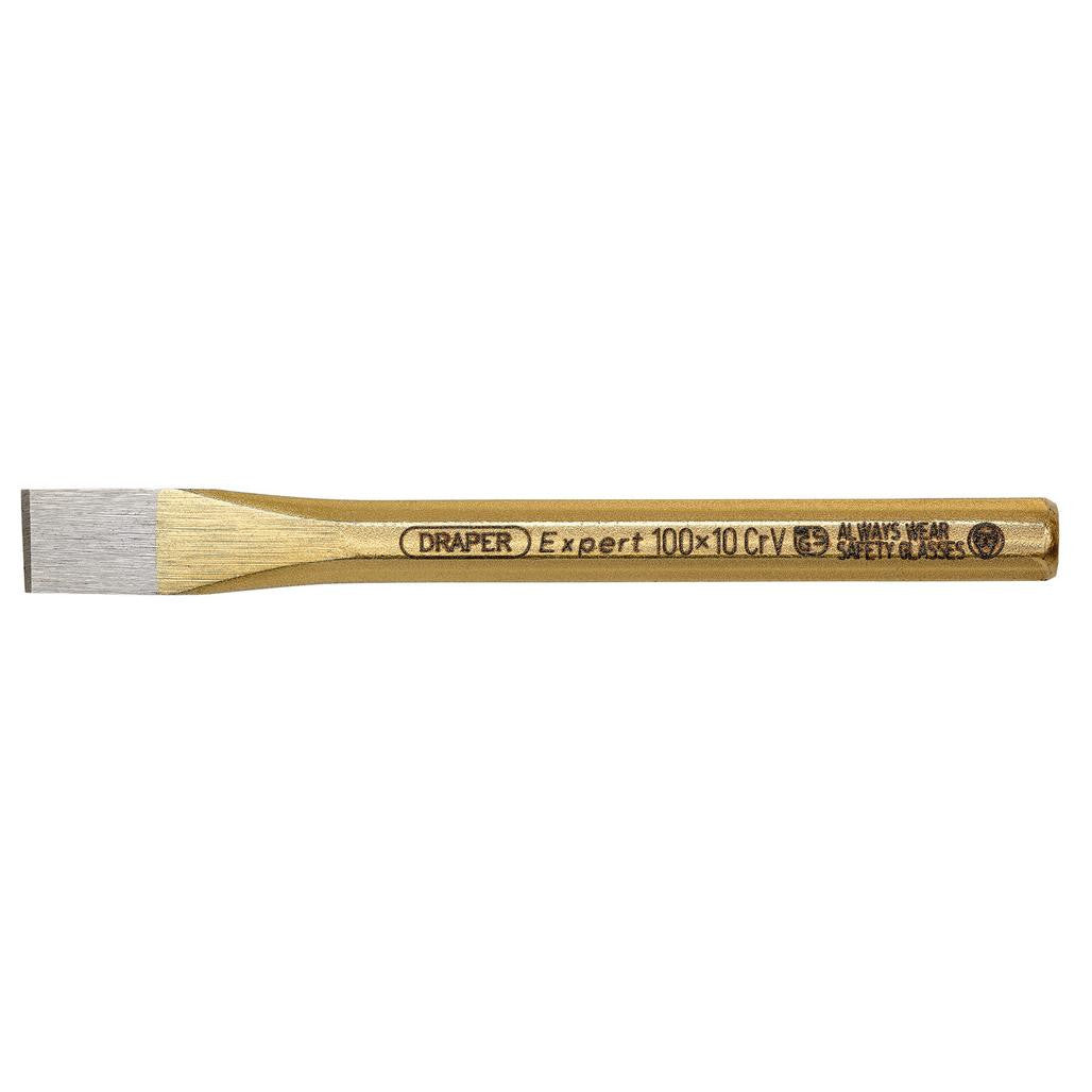 Draper Expert Octagonal Flat Cold Chisel, 10 x 100mm  51538