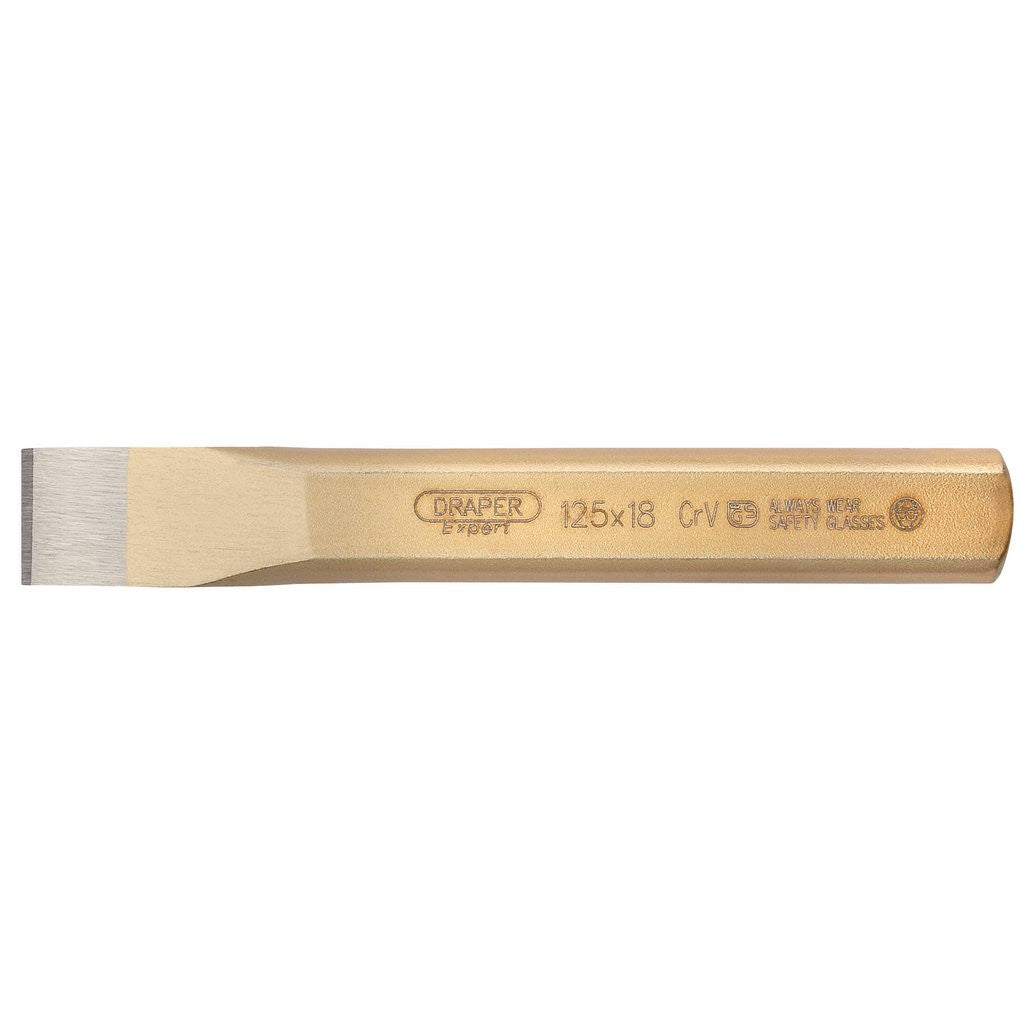 Draper Expert Flat Cold Chisel, 18 x 125mm  51596