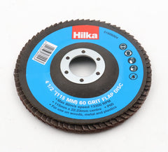 Hilka 4 1/2" (115mm) 60 Grit Flap Disc 51606004