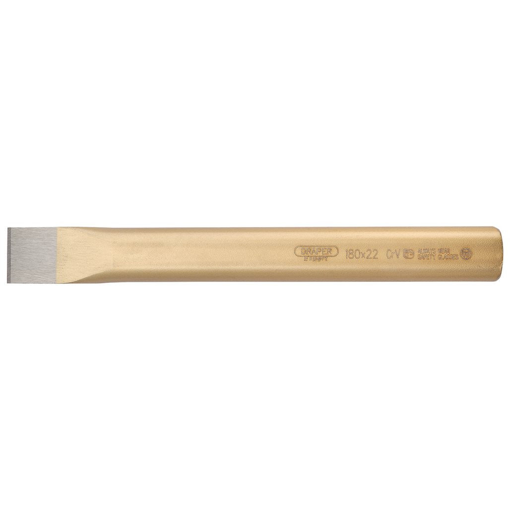 Draper Expert Flat Cold Chisel, 22 x 180mm  51611