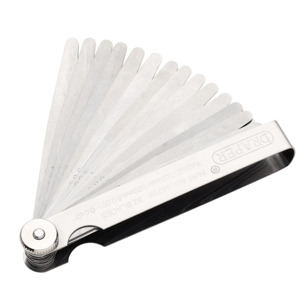 Draper 32 Blade Combination Feeler Gauge Set 51720