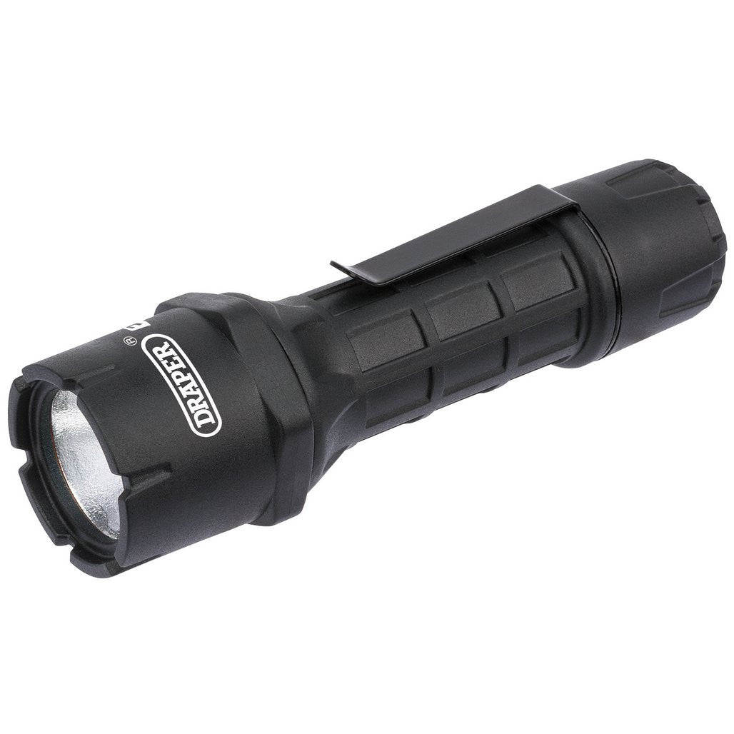Draper LED Waterproof Torch, 1W, 1 x AA Battery Required 51751