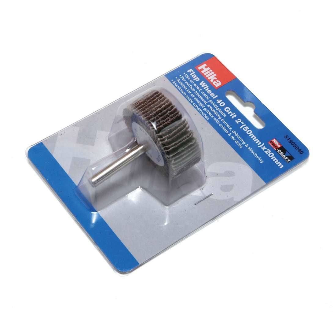 Hilka 50mm 40 Grit Flap Wheel 51905040