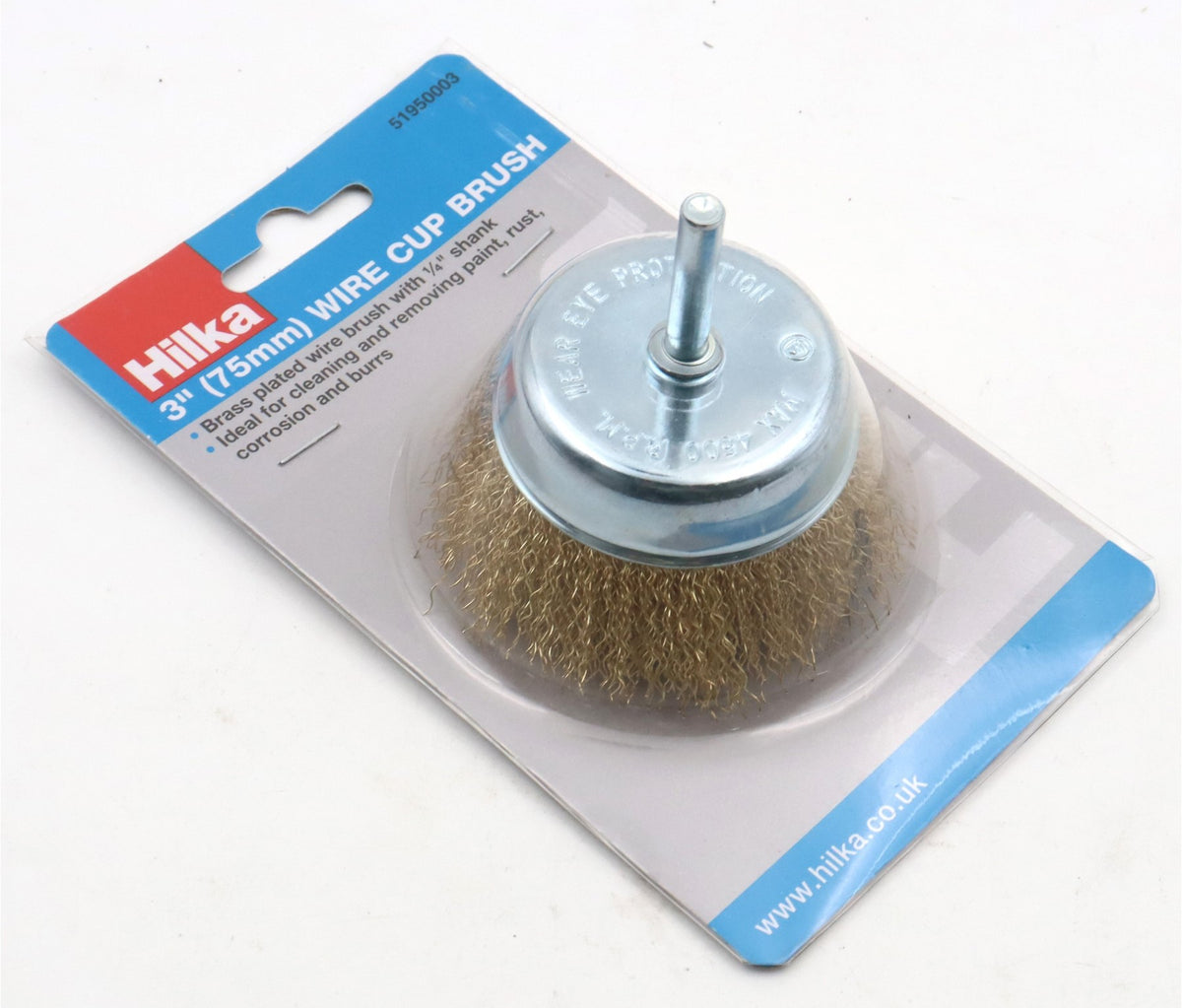 Hilka 3" Wire Cup Brush 51950003