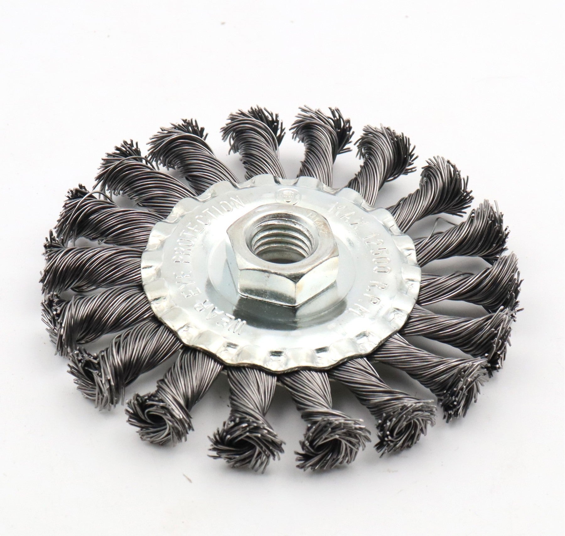 Hilka 4" (100mm) M14 Wire Wheel Brush 51960114