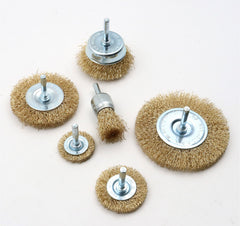 Hilka 6 pce Wire Brush Set for Drills 51960250
