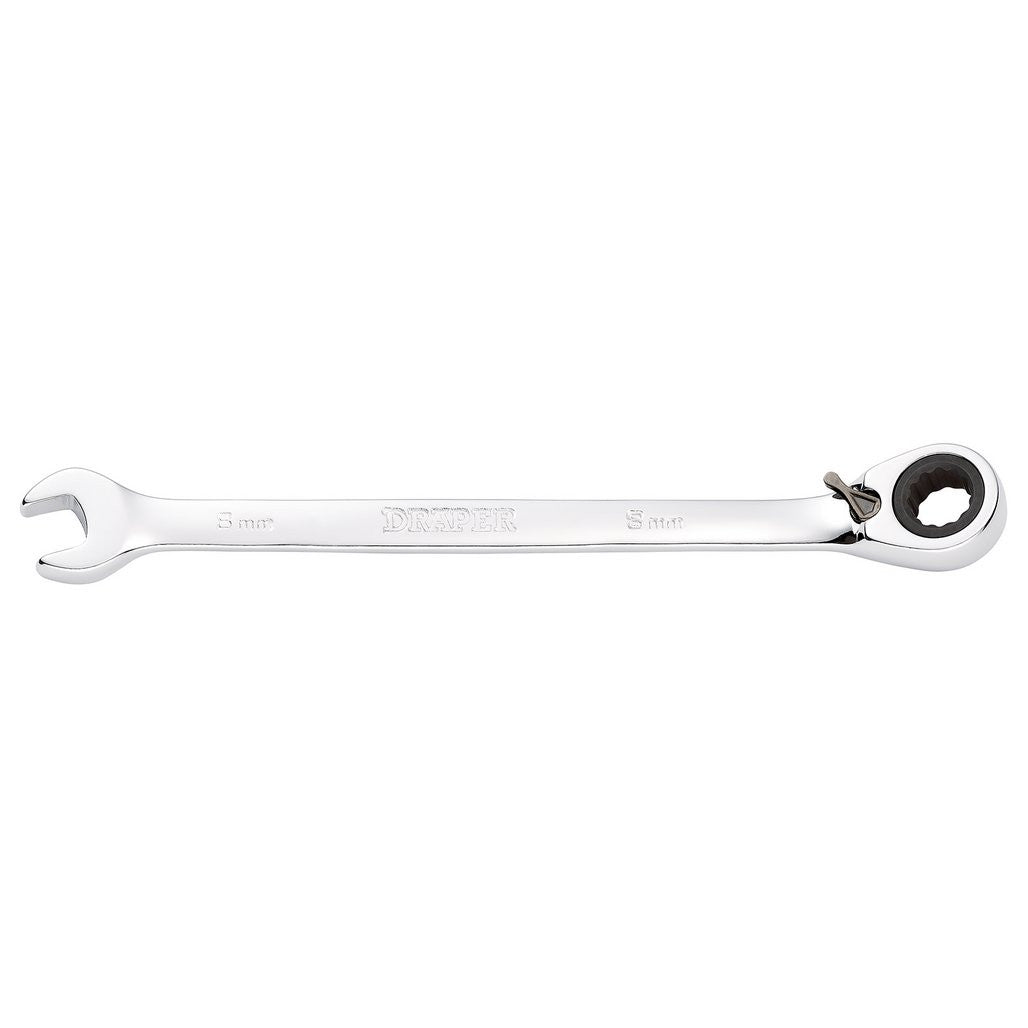 Draper HI-TORQ® Metric Reversible Ratcheting Combination Spanner, 8mm  51967