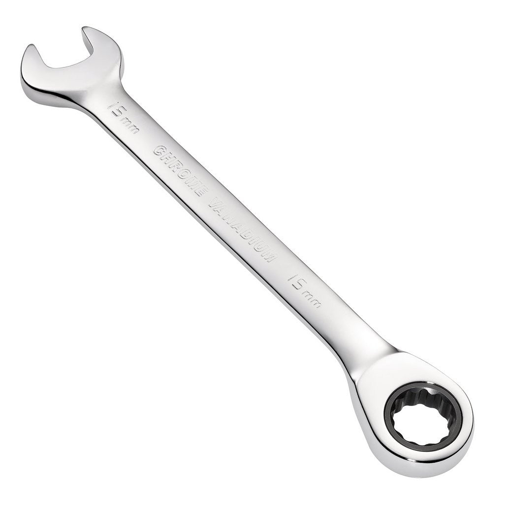 Draper HI-TORQ® Metric Reversible Ratcheting Combination Spanner, 15mm  52003