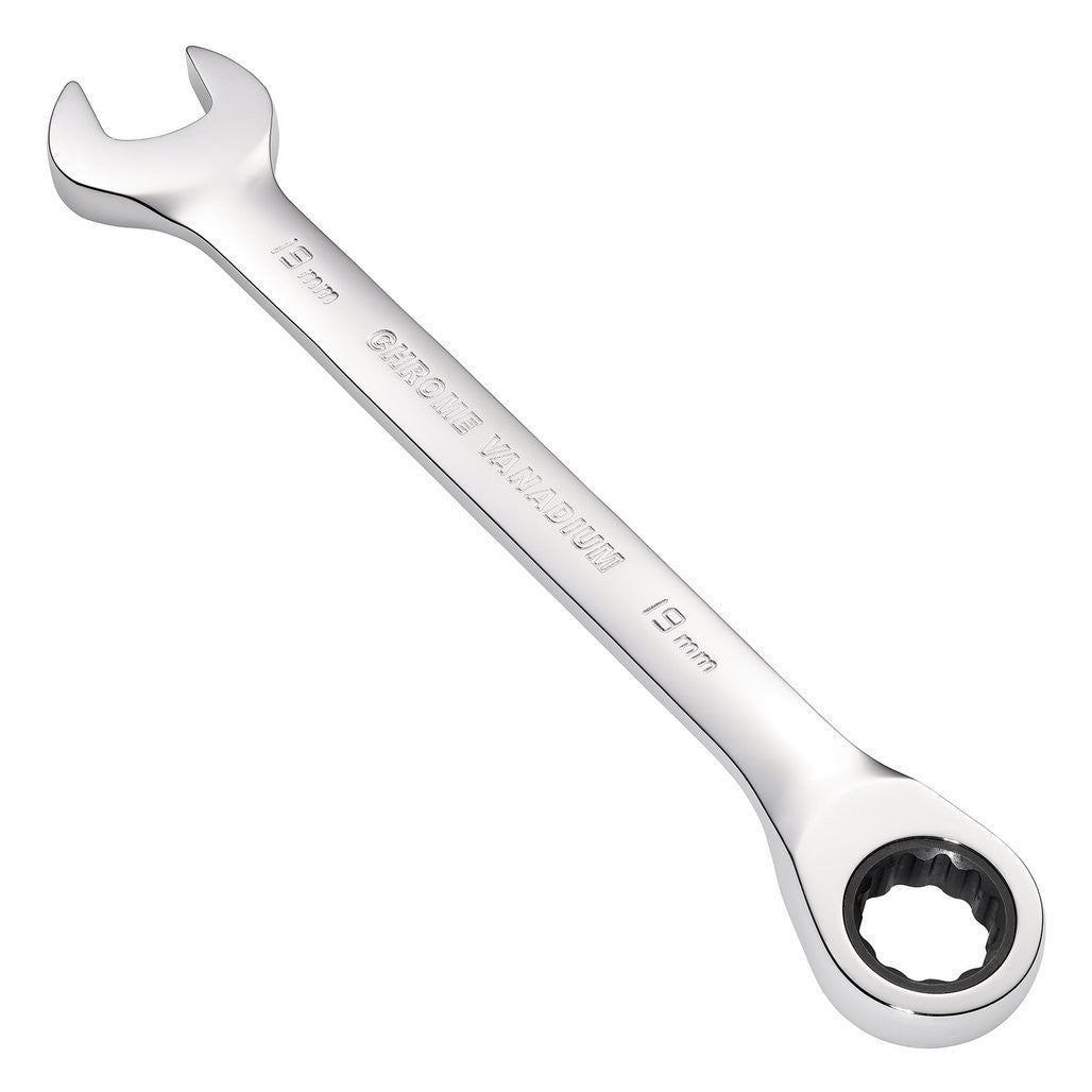 Draper HI-TORQ® Metric Reversible Ratcheting Combination Spanner, 19mm  52008
