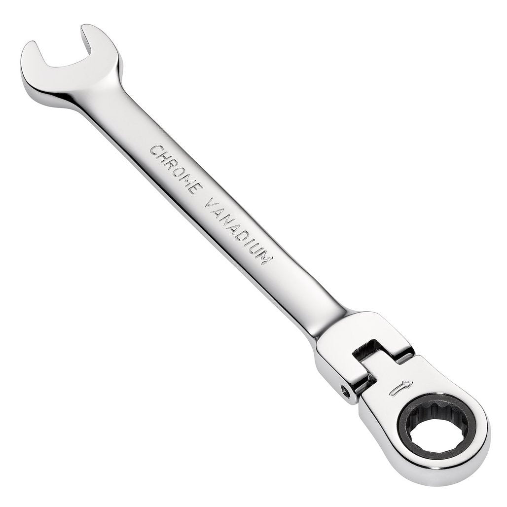Draper HI-TORQ® Metric Flexible Head Ratcheting Combination Spanner, 12mm  52013