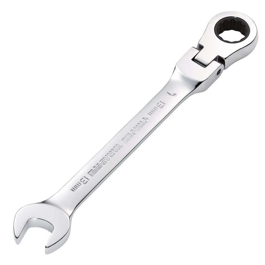 Draper HI-TORQ® Metric Flexible Head Ratcheting Combination Spanner, 13mm  52014