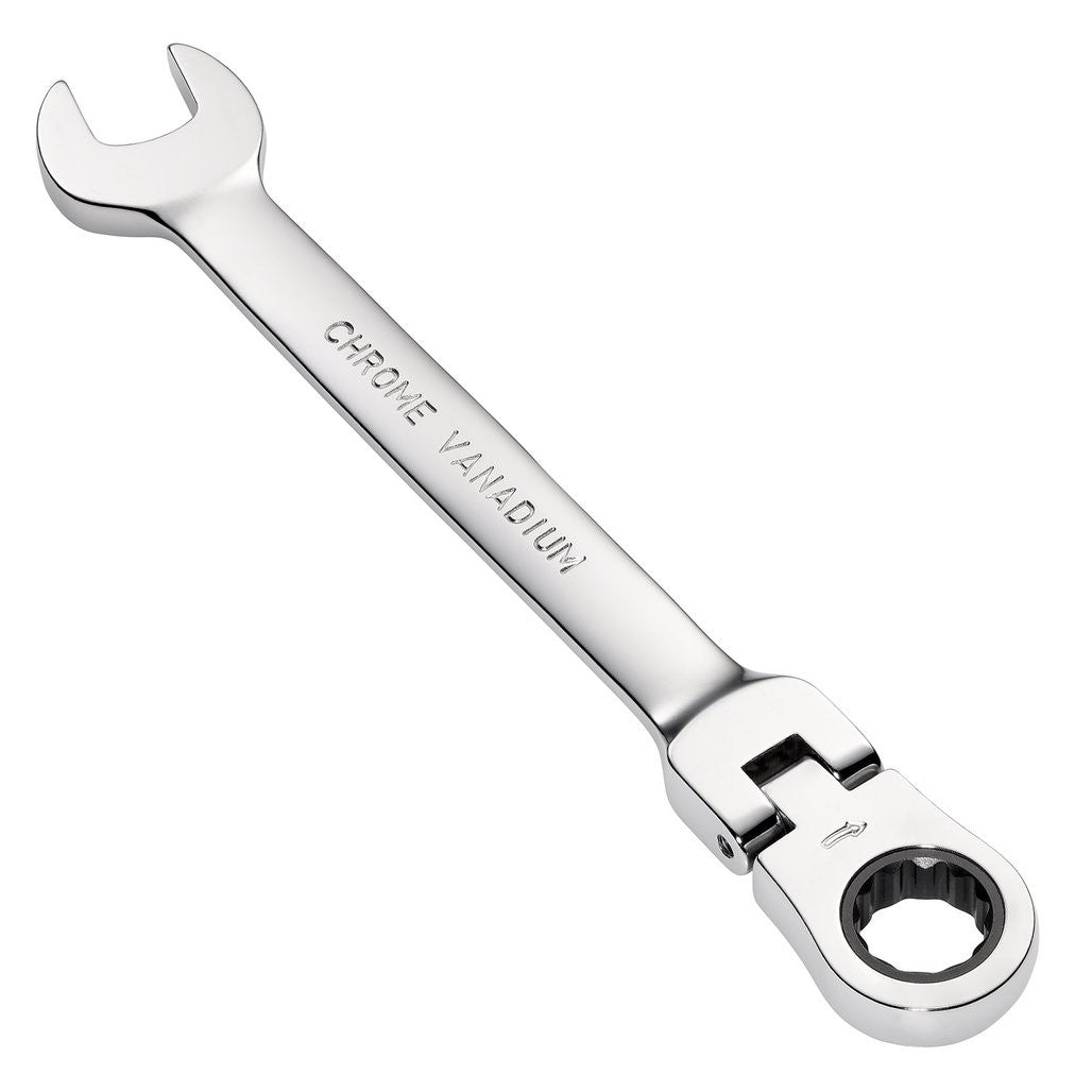Draper HI-TORQ® Metric Flexible Head Ratcheting Combination Spanner, 15mm  52017