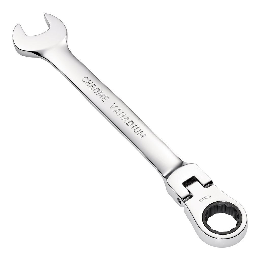 Draper HI-TORQ® Metric Flexible Head Ratcheting Combination Spanner, 19mm  52021