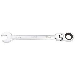 Draper HI-TORQ® Metric Flexible Head Ratcheting Combination Spanner, 21mm  52022