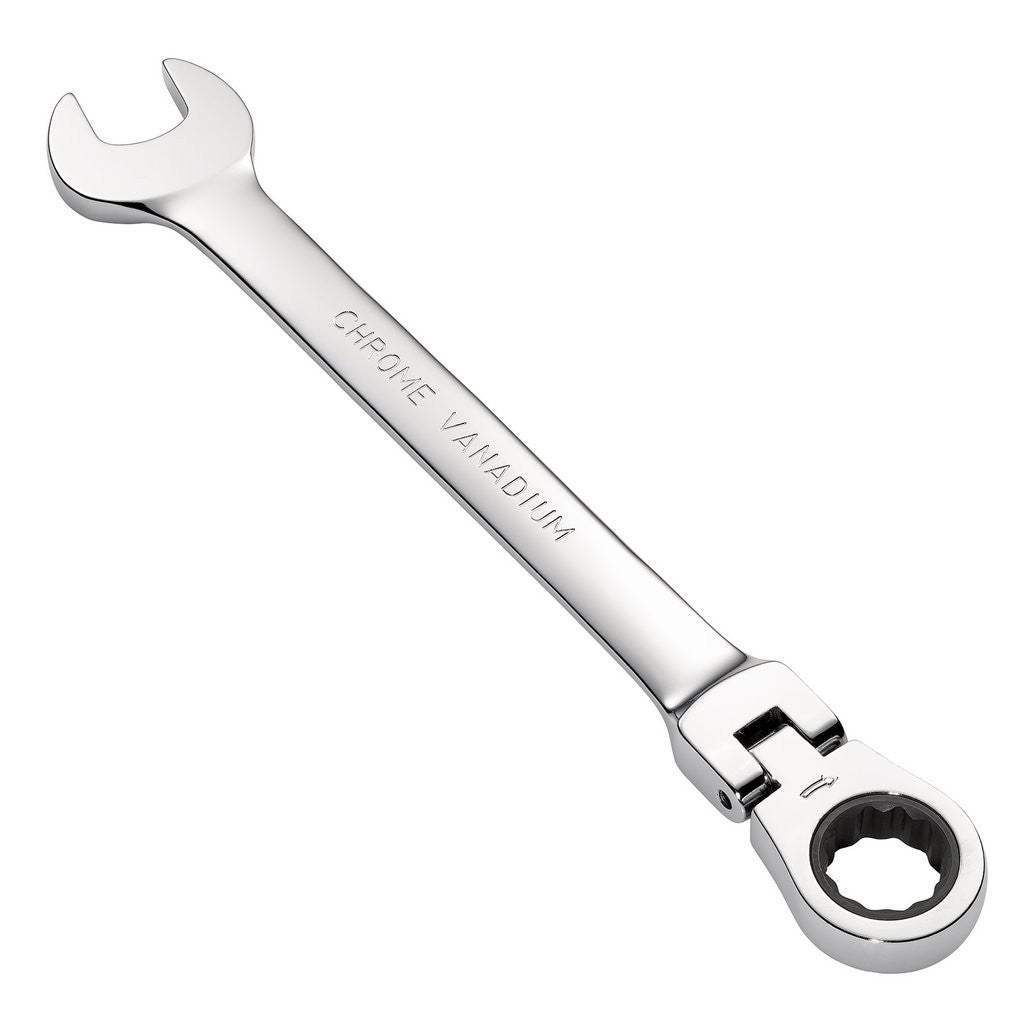 Draper HI-TORQ® Metric Flexible Head Ratcheting Combination Spanner, 21mm  52022