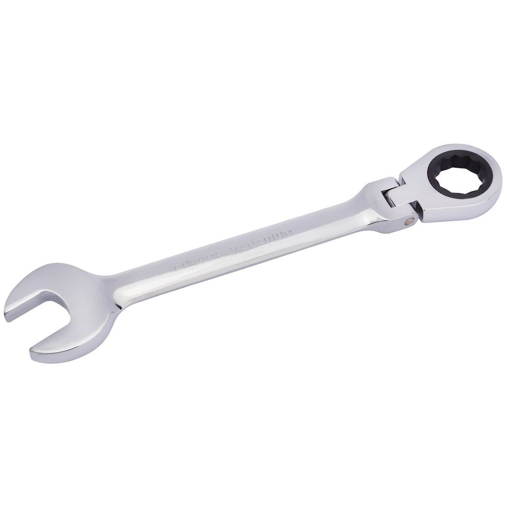 Draper HI-TORQ® Metric Flexible Head Ratcheting Combination Spanner, 25mm  52026