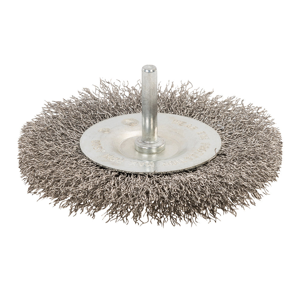 Silverline Rotary Stainless Steel Wire Wheel Brush 525076