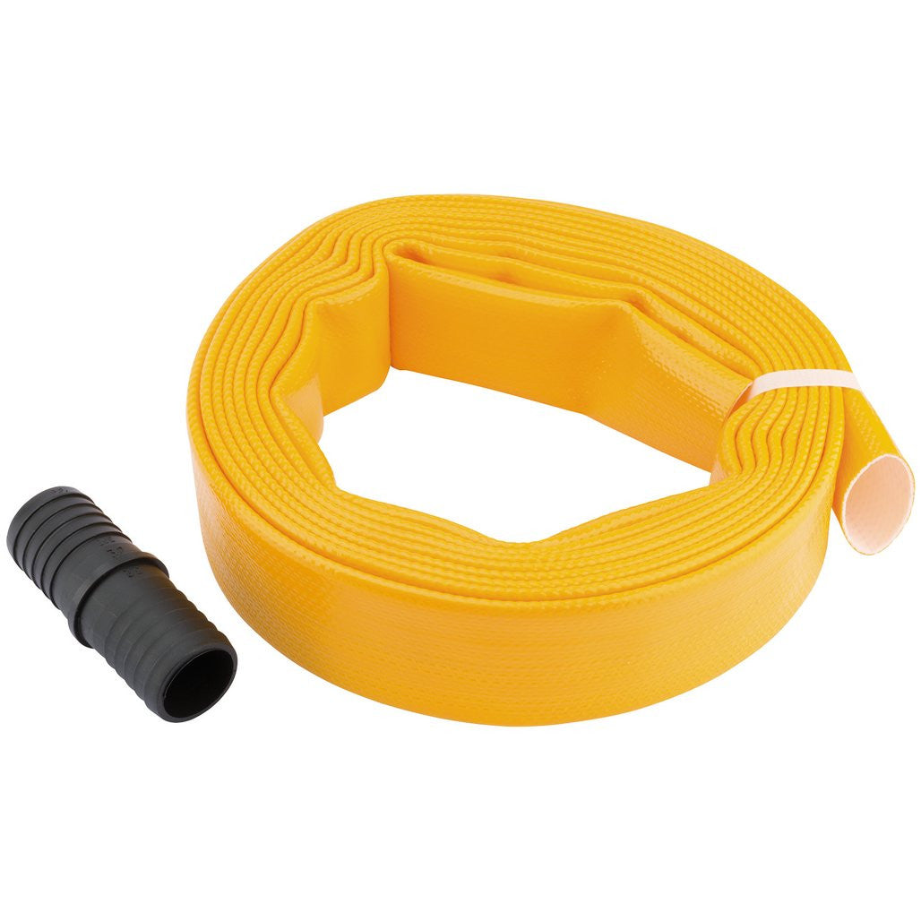 Draper Layflat Hose with Adaptor, 5m x 32mm  53204