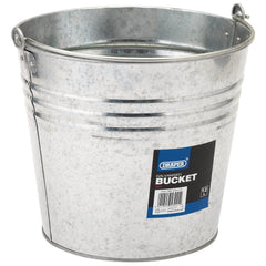 Draper Galvanised Steel Bucket, 12L  53241
