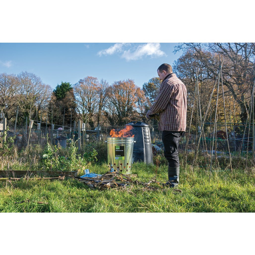 Draper Galvanised Garden Incinerator, 85L  53253