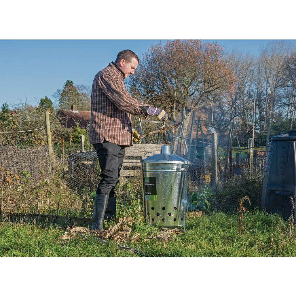 Draper Galvanised Garden Incinerator, 85L  53253
